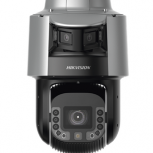 Cámara de Domo PTZ Hikvision, IP 4 Megapíxel con Cámara Panorámica 180º de 6 Megapíxel