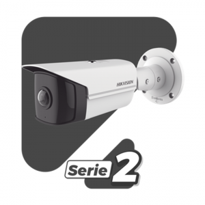 Cámara de Bala Hikvision, IP 4 Megapixel, Serie PRO +, Panorámica 180°