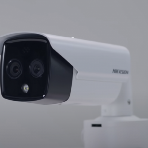 Cámara de Bala Térmica Hikvision, IP Dual, Térmica 9.7 mm (160 x 120), Óptico 8 mm (4 Megapixel)