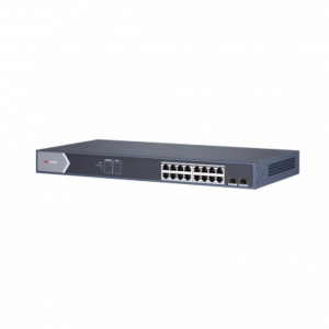 Switch Hikvision Gigabit PoE+ Administrable de 16 Puertos