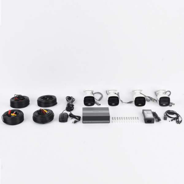 Kit 4 Cámaras Bala ColorVu y DVR 4 Canales con Unidad de Almacenamiento eSSD de 300GB - Imagen 4