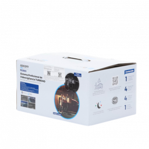 Kit 4 Cámaras Bala ColorVu y DVR 4 Canales con Unidad de Almacenamiento eSSD de 300GB