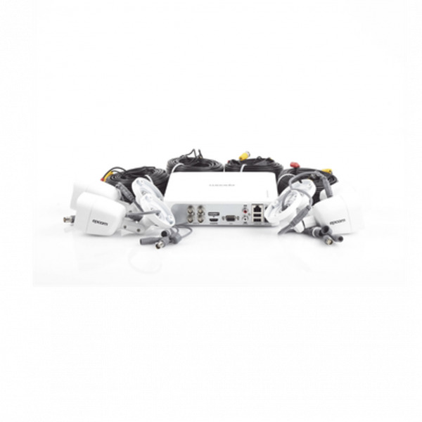 Kit de Videovigilancia Turbo HD 1080p Lite, 4 Cámaras Bala de Metal con Micrófono Integrado - Imagen 4