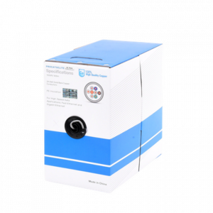 Bobina de cable de 305m, (1000 ft), Cat5e, 24 AWG