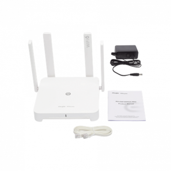 Home Router inalámbrico RUIJIE MESH, WI-FI 6 MU-MIMO 2x2, - Imagen 4