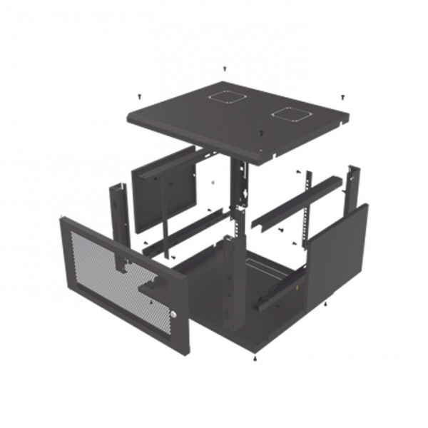 Gabinete de 6 Unidades de Pared Fijo - Imagen 5