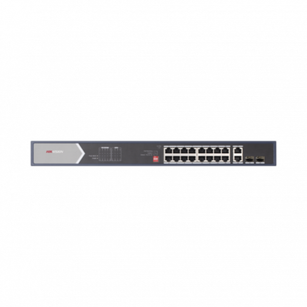 Switch Hikvision PoE+ No Administrable de16 Puertos - Imagen 2