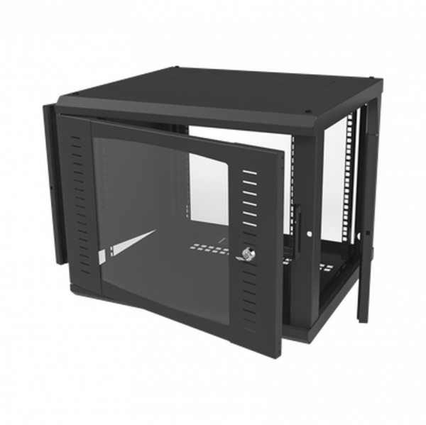 Gabinete para Montaje en Pared Fijo con 9 Unidades de Rack - Imagen 2