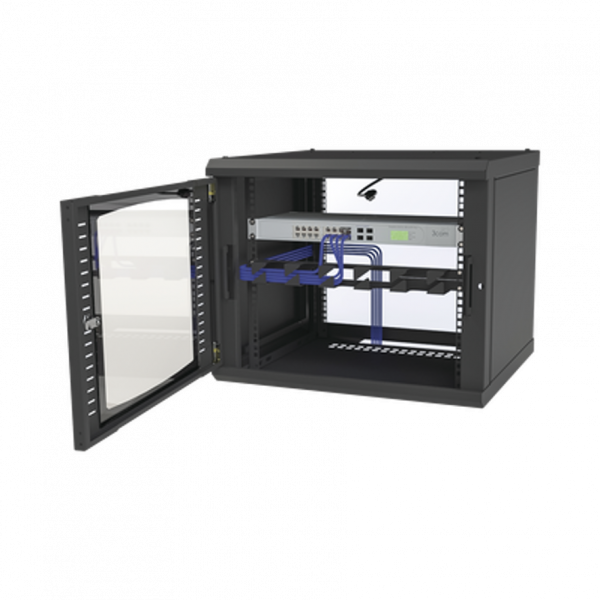 Gabinete para Montaje en Pared Fijo con 9 Unidades de Rack - Imagen 3