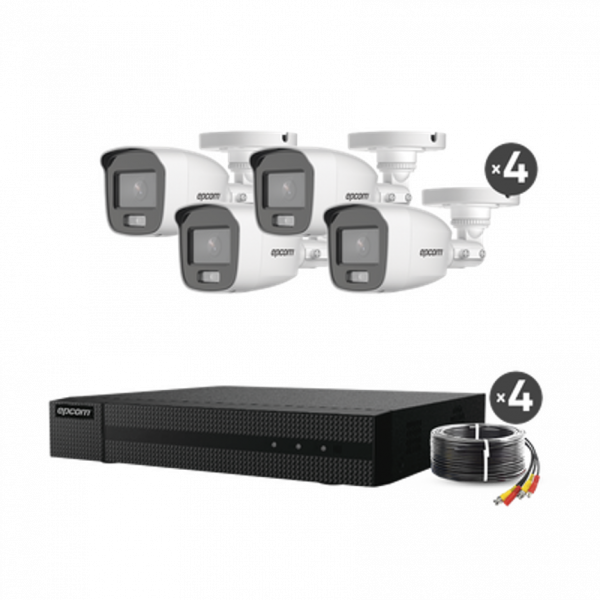 Kit, Videovigilancia, Turbo, HD, 1080p, DVR 4 Canales - Imagen 2