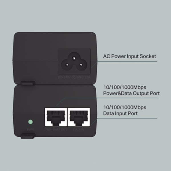 Inyector PoE+ (30W) - Imagen 4