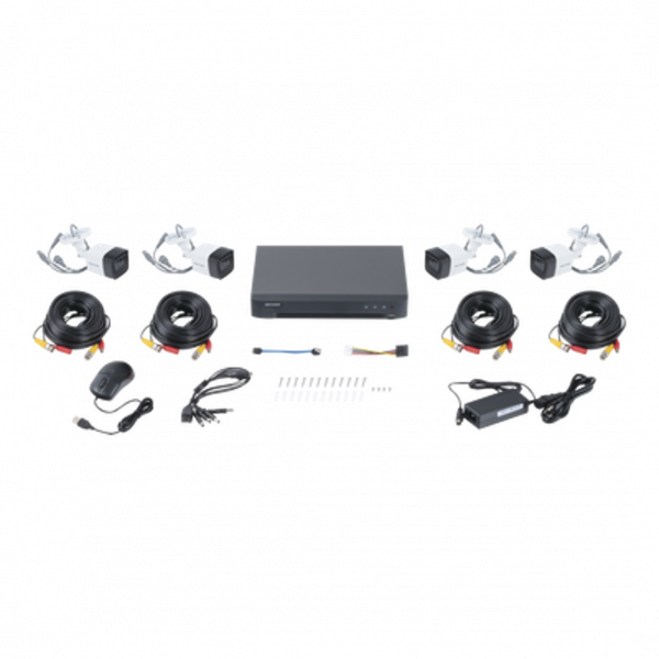 Kit de 4 Cámaras Bala 5 Megapíxel con Micrófono Integrado (exterior 2.8 mm) - Imagen 3