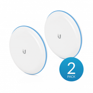 Kit UniFi Building Bridge de 1+ Gbps en 60 GHz con radio redundante en 5 GHz