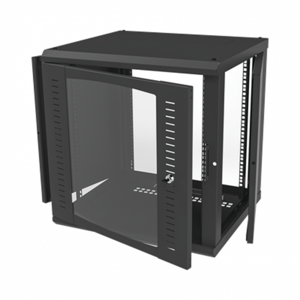 Gabinete para Montaje en Pared Cuerpo Fijo con 12 Unidades de Rack - Imagen 2