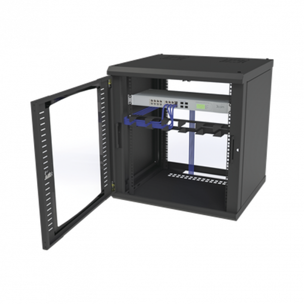 Gabinete para Montaje en Pared Cuerpo Fijo con 12 Unidades de Rack - Imagen 3