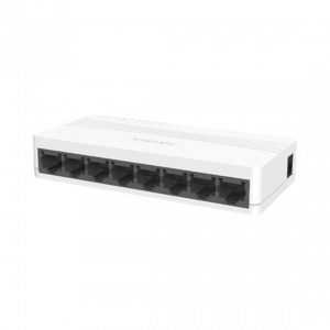 Switch Hikvision No Administrable de Escritorio de 8 Puertos