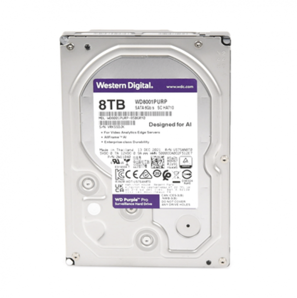 Disco duro WD de 8TB / 7200RPM / Optimizado para soluciones de video inteligente - Imagen 2