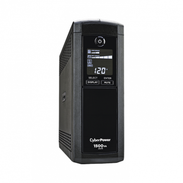 UPS Tipo Mini Torre de 1500 VA/900 W, Tiempo de respaldo con media carga (450 W): 12 Minutos