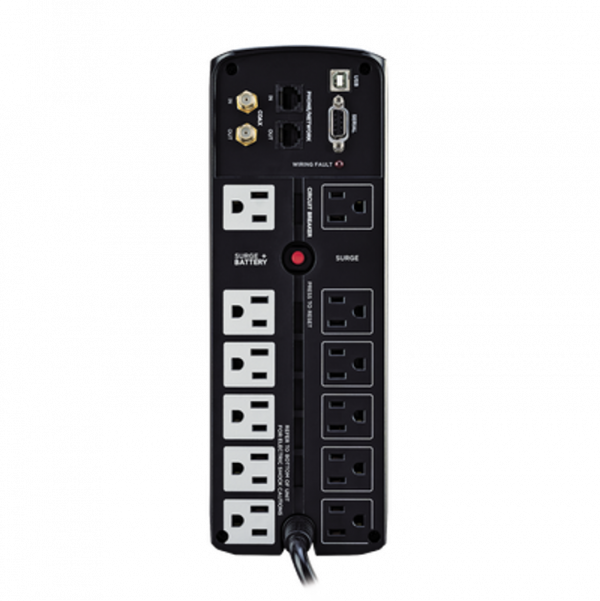 UPS Tipo Mini Torre de 1500 VA/900 W, Tiempo de respaldo con media carga (450 W): 12 Minutos - Imagen 2