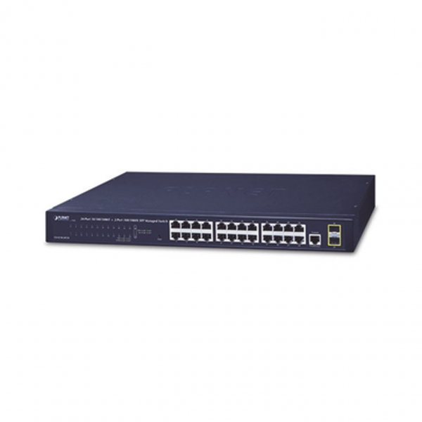 Switch Administrable Gigabit Capa 2 de 24 Puertos
