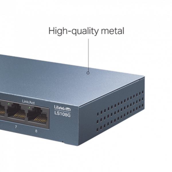 Switch de escritorio Gigabit de 8 puertos - Imagen 2