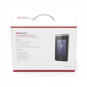 Kit de Control de Acceso TODO INCLUIDO con Lector de Rostros, QRs, Tarjetas y Huellas