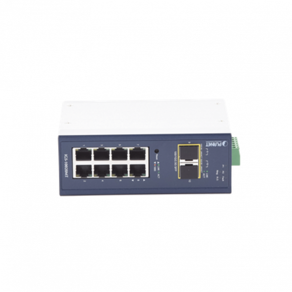 Switch Industrial de 8 Puertos Administrable Capa 2