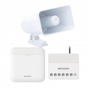 KIT de alarma AXPRO con sirena cableada 30W