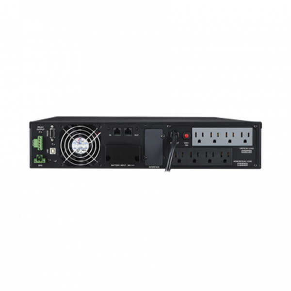 UPS Tipo Rack de 1500 VA/1350 W, Tiempo de respaldo con media carga (675 W): 11 Minutos - Imagen 2