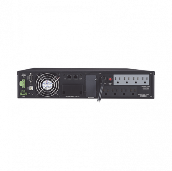 UPS Tipo Rack de 1000 VA/900 W, Tiempo de respaldo con media carga (450 W): 20 Minutos - Imagen 2