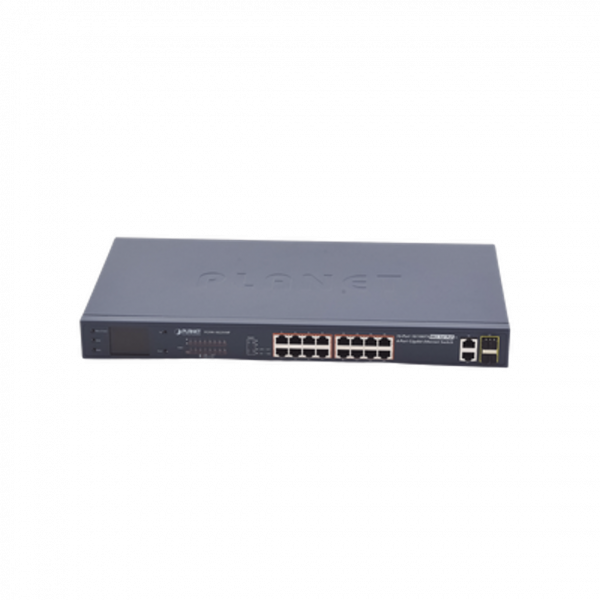 Switch no administrable PoE+ Extended de 16 puertos - Imagen 2