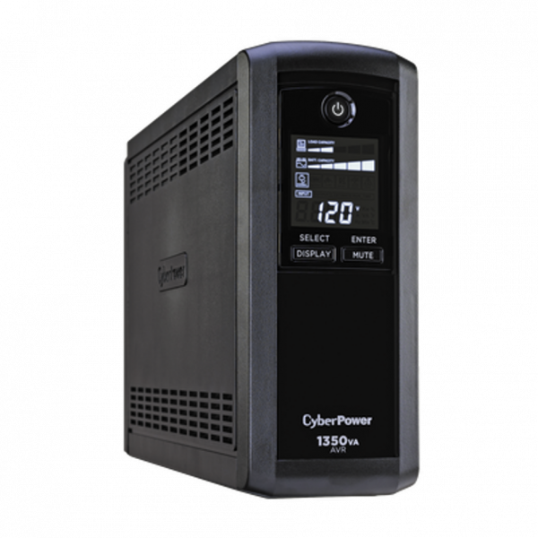 UPS Tipo Mini Torre de 1350 VA/815 W, Tiempo de respaldo con media carga (407 W): 14 Minutos