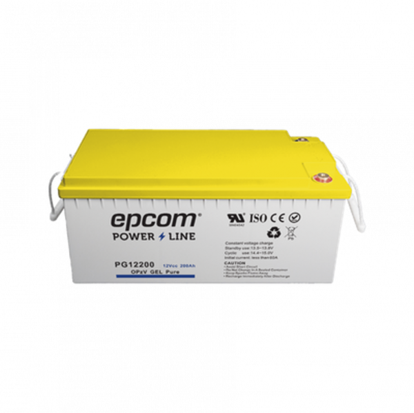 Batería de GEL PURO OPzV, 12 V @ 200 Ah