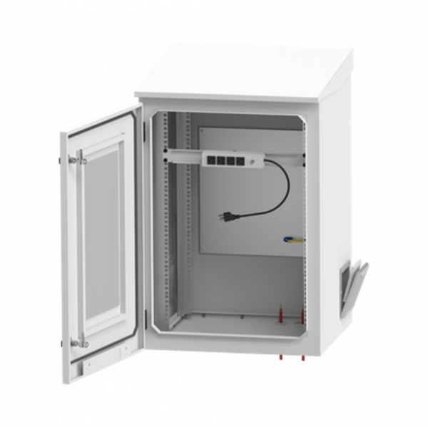 Gabinete de Exterior con Rack de 19" de 16 Unidades - Imagen 2