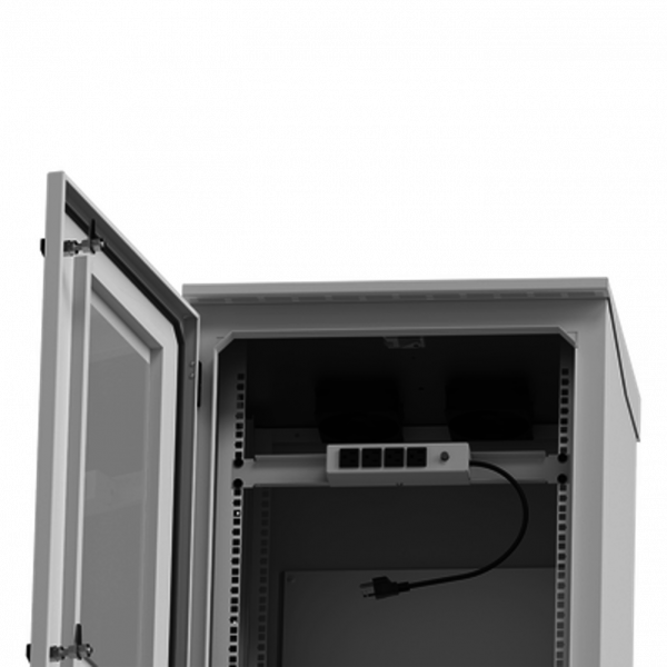 Gabinete de Exterior con Rack de 19" de 16 Unidades - Imagen 4