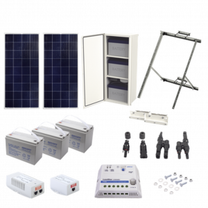 Kit Solar de 35 W con PoE 802.3af y PoE Pasivo 24 Vcc