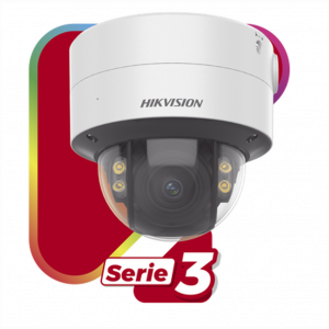 Cámara de Domo IP HIKVISION 4 Megapíxel, Lente Motorizado 2.8 - 12 mm
