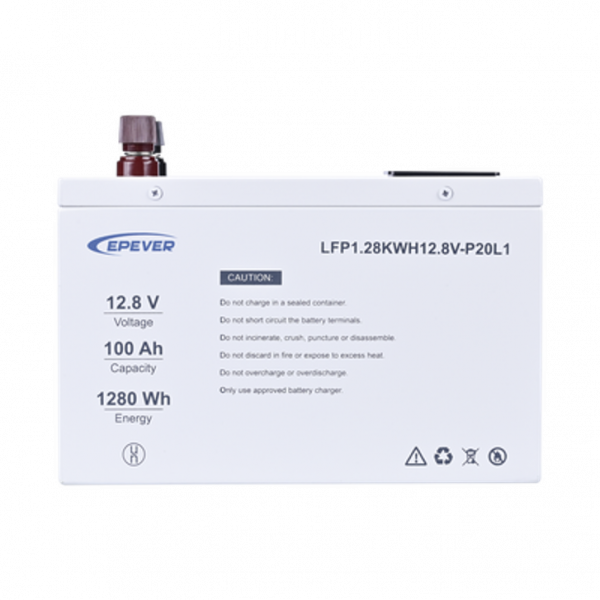 Batería de Litio LiFePO4 12.8Vcc, 100Ah, 1.28KwH - Imagen 2