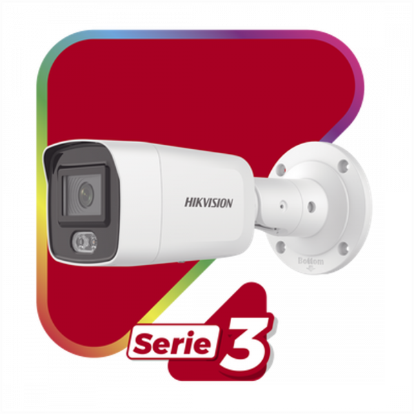 Cámara de Bala HIKVISION IP 4 Megapíxel Imagen a Color 24/7 - Imagen 2