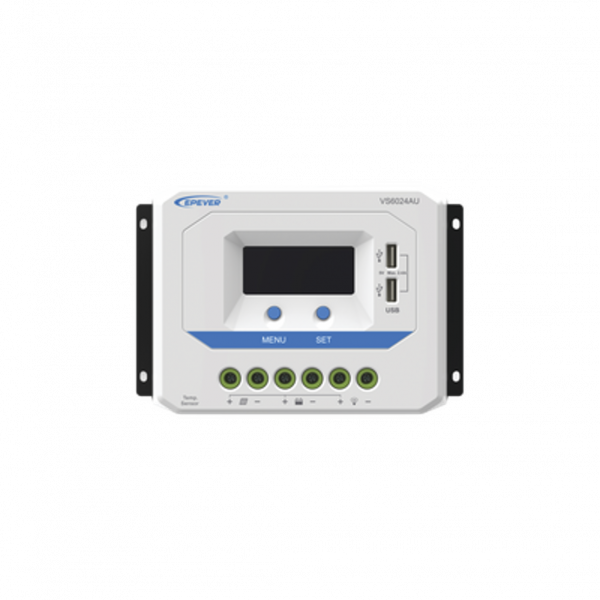 Controlador Solar de Carga PWM 12/24V 60 A