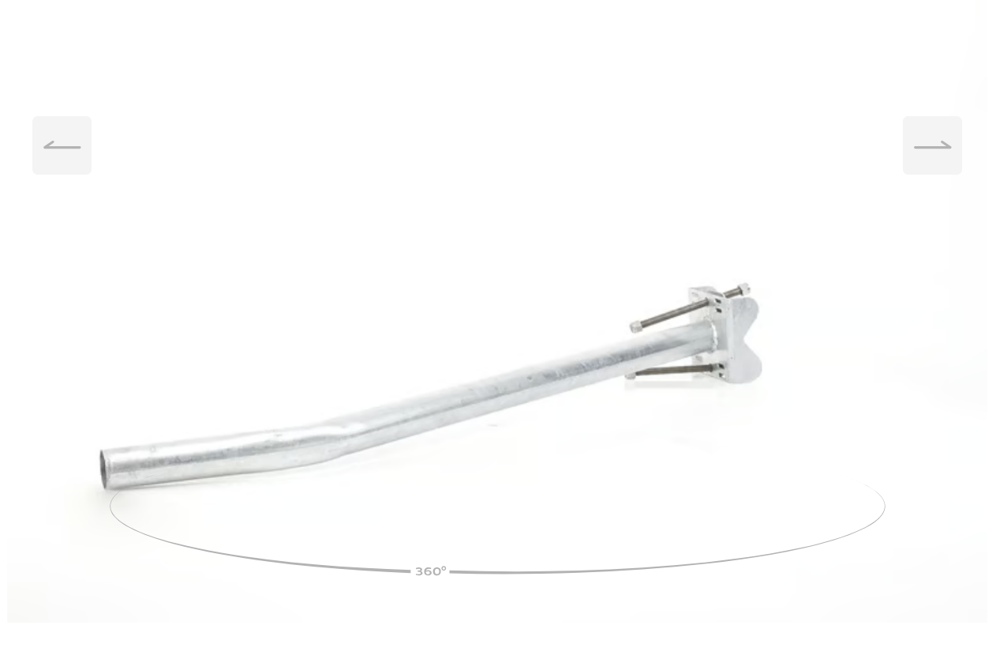 Brazo Galvanizado para Luminaria de 2" de Diámetro - Imagen 2