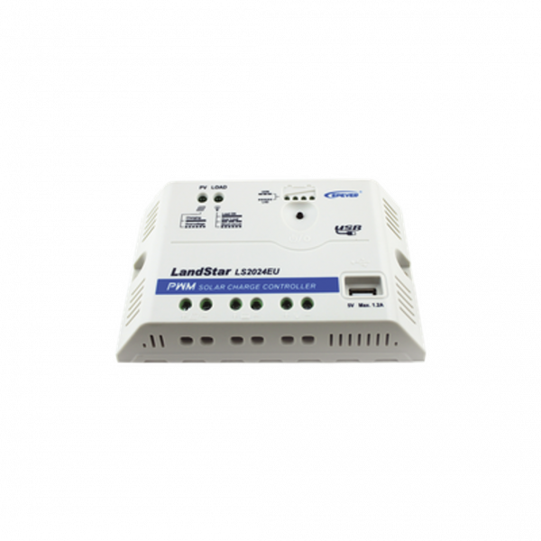 Controlador Solar de Carga PWM 12/24 V 20 A