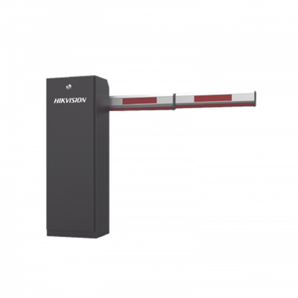 Barrera Vehicular HIKVISION DERECHA a 220 Vca con Brazo Incluido ajustable de 2 a 4 mts