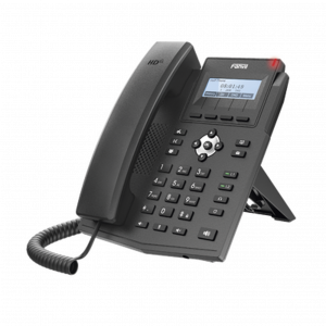 Teléfono IP empresarial FANVIL para 2 líneas SIP con pantalla LCD