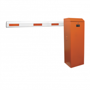 Kit de Barrera Vehicular Izquierda Color Naranja y Brazo de 3 m ACCESPRO