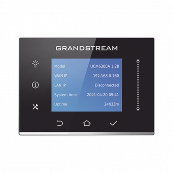 Conmutador IP-PBX GRANDSTREAM para hasta 250 usuarios y 50 llamadas simultaneas