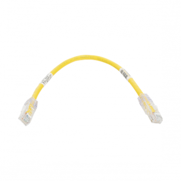 Cable de parcheo PANDUIT, TX6, UTP 24 AWG, CM, Categoría 6, 0.30 metros, color Amarillo