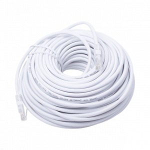Cable de parcheo LINKEDPRO UTP Categoría 5e, 30 metros, color blanco