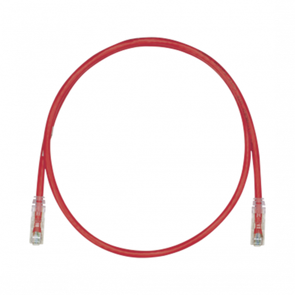 Cable de parcheo PANDUIT, TX6, UTP 24 AWG, CM, Categoría 6, 4.5 metros, color Rojo