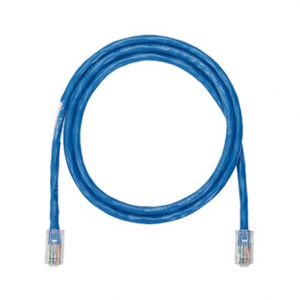 Cable de Parcheo PANDUIT UTP Categoría 5e con plug modular en cada extremo, 2 metros, Color azul